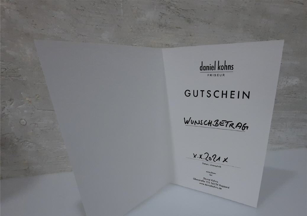 "Freude" verschenken ... mit unserem Gutschein